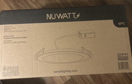 Nuwatt round led fire - nuwatt,