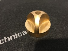 Solid Brass 'Tri-Scoop' 45 rpm