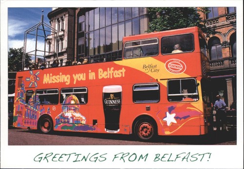 John hinde belfast postcard - john,