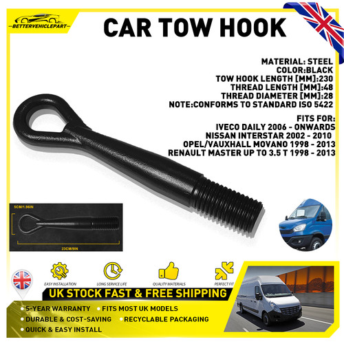 Tow hook towing - hook, ring