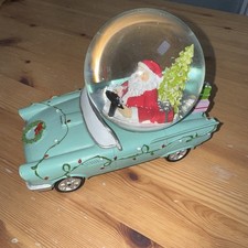 Santa Snow Globe Car Decoration Joy Not a Toy