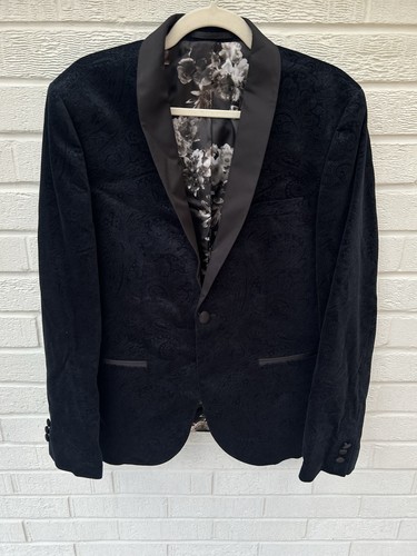 Next mens jacket 40r black - mens,
