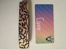 Zox Medium 'Cake' Wristband. New with Card Packaging. Unworn Birthday Wristband!