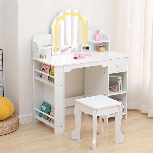 Kids vanity dressing table set - vanity,