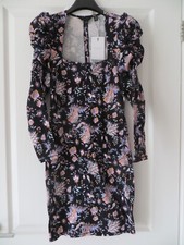 TED BAKER SQUARE NECK DRESS NEW WITH TAG £125