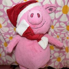 PERCY PIG SANTA LARGE 60cm TEDDY 2021 Ltd Edition M&S Marks And Spencer