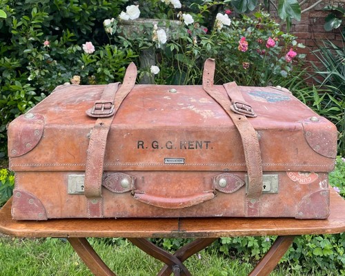 Antique luggage vintage 1930s - antique,