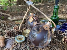 Cosplay/LARP - Glass Potion Bottle With Belt Loop And Cork - UK Stock - NEW