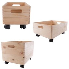 Wooden Crates With Wheels |
