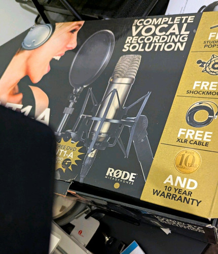 Rode nt1 condenser vocal - condenser,