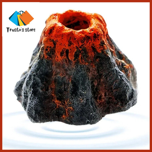 Fish tank volcano bubble stone - volcano,