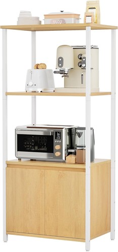 Kitchen shelves microwave - kitchen, shelves,