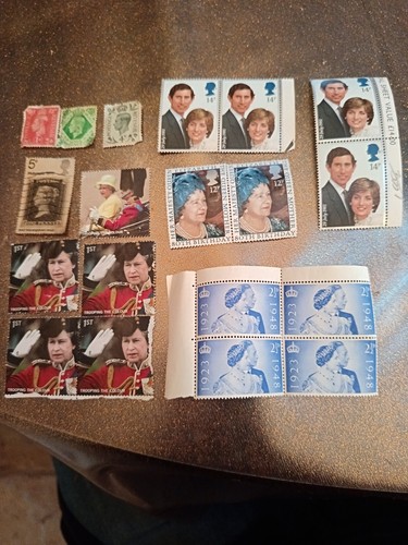 Royal stamps - gb,