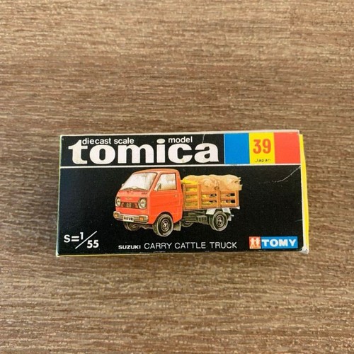 Tomica black box suzuki carry - black,