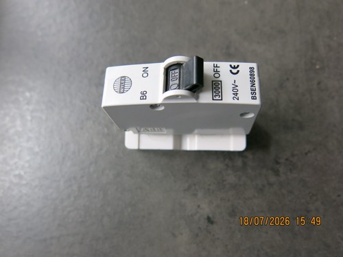 Wylex plug mcb complete - wylex, 6a