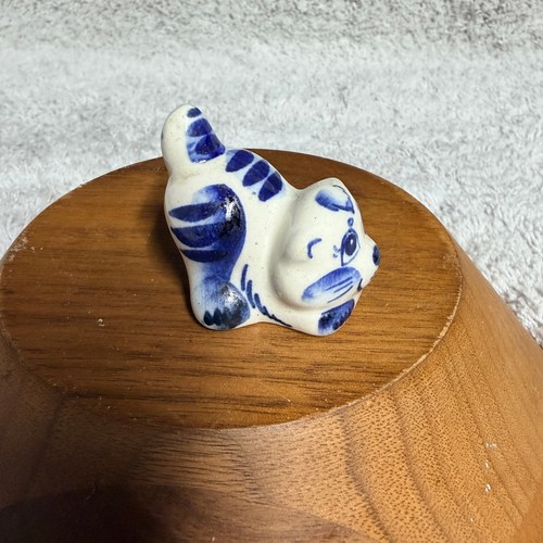 Vintage hand painted blue - vintage,