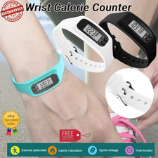 LED Pedometer Bracelet Watch