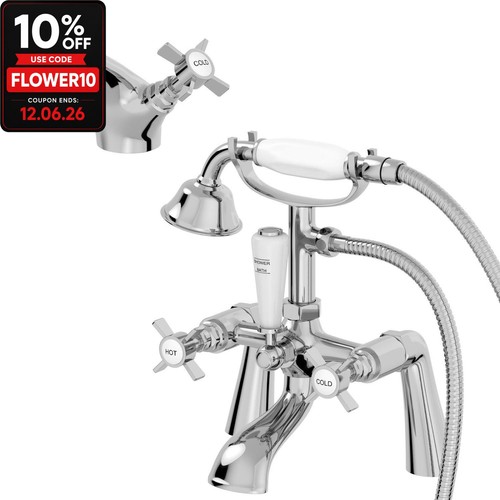 Traditional bath shower - traditional, head