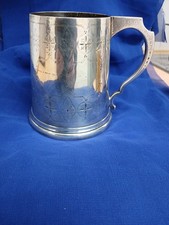 Silver Plate Mappin Brothers Tankard 1863-1894