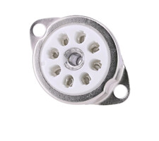 Ceramic 8 Pin Tube Socket