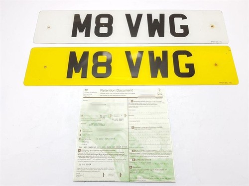 Private number plate - number,