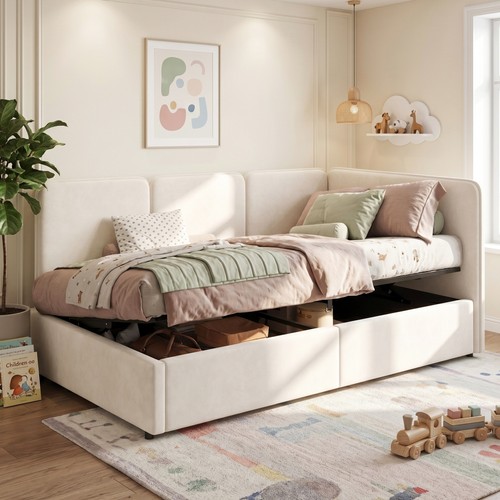 3ft single ottoman - single, bed