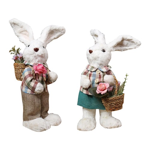 Easter bunny figurine - easter,