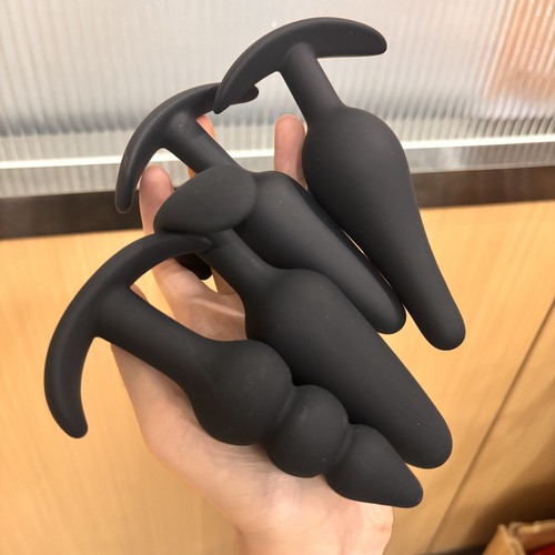 Silicone plug anal butt - silicone,