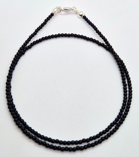 Black opaque micro bead - opaque,