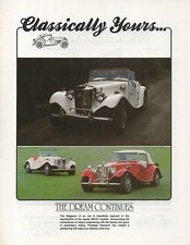 PR&D MGTD car & kit car (MG