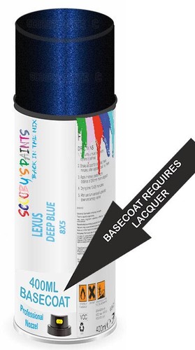 Basecoat aerosol for lexus - for,