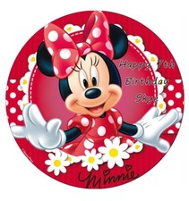 Minnie Mouse Red Personalised