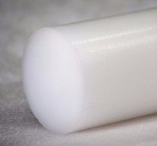 Acetal POM-C (Delrin) Plastic Rod| All Diameters | 245 - 1000mm Lengths | White