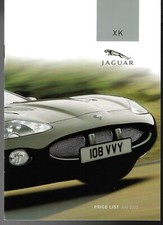 Jaguar XK Specifications