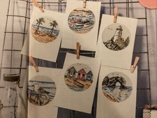 Summer Holiday Beach Cards Hut