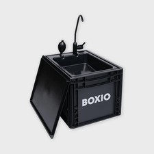 BOXIO - WASH: Mobile Wash Basin with Hand Pump, Sink for Van,