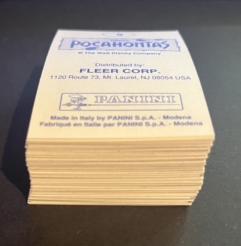 Panini disney pocahontas - disney's,