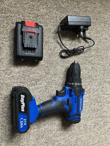 21v cordless combi drill - 21v,