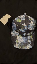 Flower Print Gucci Caps