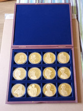 Windsor Mint Diamond Jubilee, 2012. The Queen's life portrayed in 12 coins.