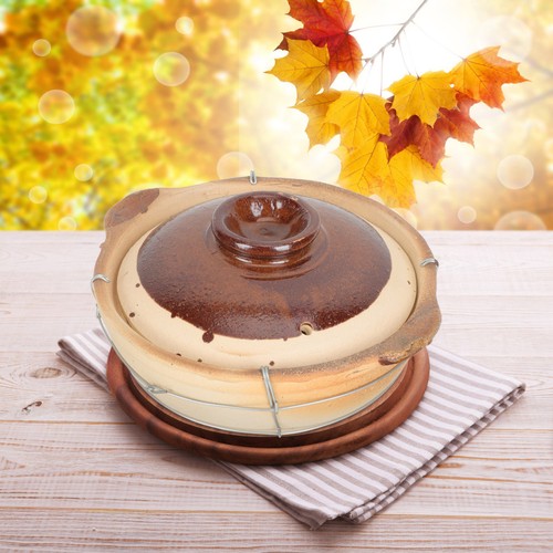 Pottery clay pot kitchen - pottery,