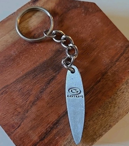 Vintage gotcha keychain - vintage,