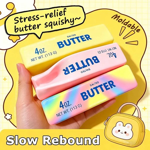 Butter stick squishy - butter,