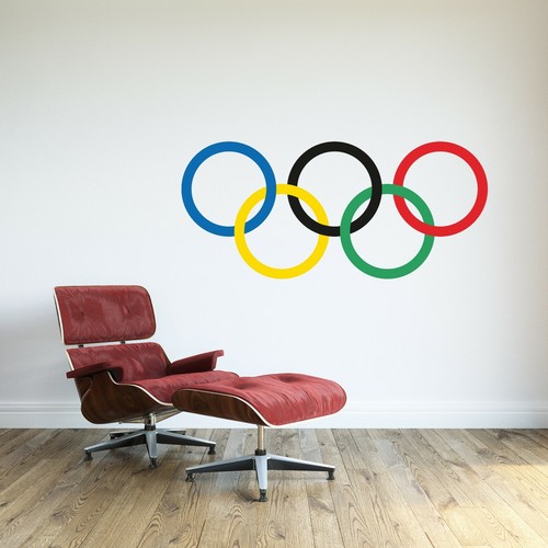 Usa olympic rings logo - usa, wall