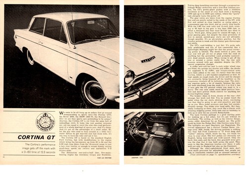 1965 ford cortina - cortina, gt