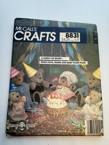Mccall craft 8831 - 8831, sewing