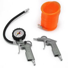 3P Air Compressor Tool Kit Gravity Spray 2 Gun Tyre Inflator Duster Fence Hose