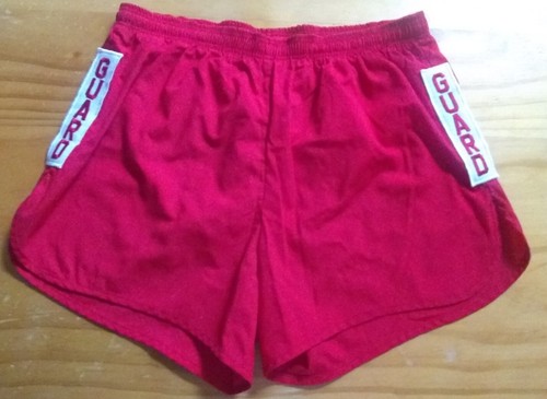 Vintage red lifeguard - red,