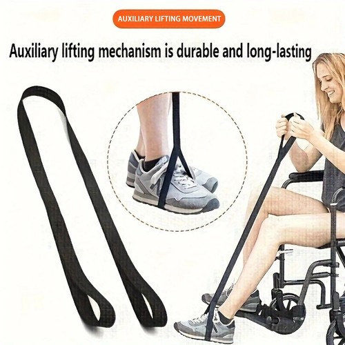 Leg lifter strap mobility aid - lifter,