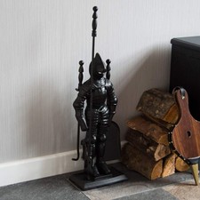 Knight Soldier Fireplace